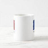 Romania flag コーヒーマグカップ (中央)