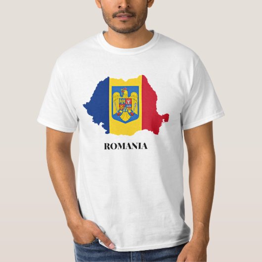 Romania silhouette tシャツ (正面)