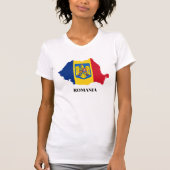 Romania silhouette tシャツ (正面)