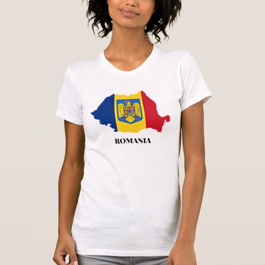 Romania silhouette tシャツ (正面)