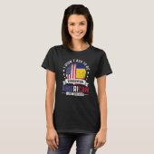 Romanian American Countries Flags Pride Romania Fl Tシャツ (正面フル)