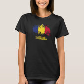 Romanian enthusiasts for România and Romania Tシャツ (正面)