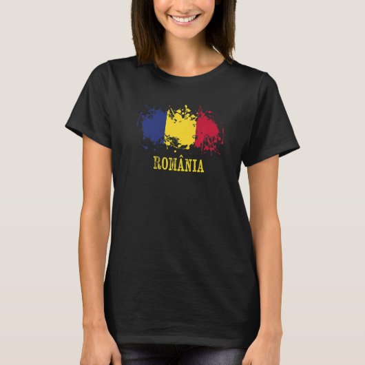 Romanian enthusiasts for România and Romania Tシャツ (正面)