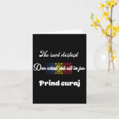 Romanian Traditionally Funny  カード (黄色い花)