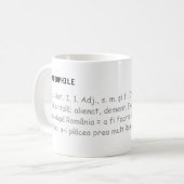 Romaniophile -飲料 コーヒーマグカップ (正面左)