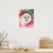 Romans 10: 13 bible verses scripture art gifts ポスター (キッチン)