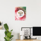 Romans 10: 13 bible verses scripture art gifts ポスター (ホームオフィス)