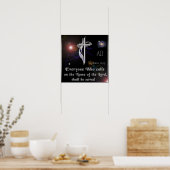 Romans 10:13 Everyone that calls on the Name ポスター (キッチン)