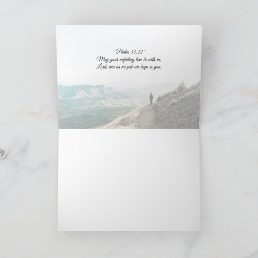 Romans 10:14-15 How then shall they call on Him カード (内部)