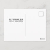 Romans 10:15 Birthday Postcard ポストカード (裏面)