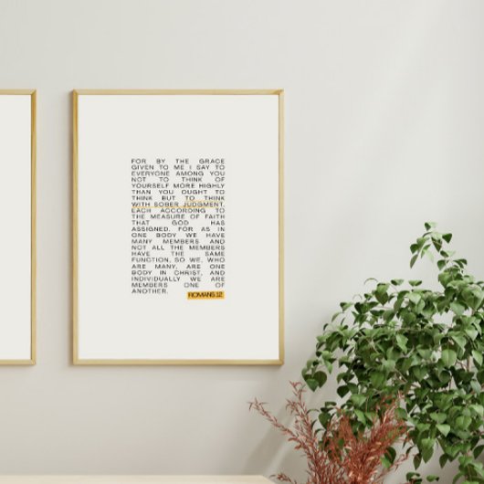 Romans 12 ポスター