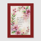 Romans 12:12 Custom Bible Verse (正面)