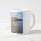 Romans 12:21 WEBU Mug ジャンボコーヒーマグカップ (正面右)