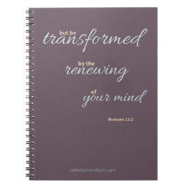 Romans 12:2 Notebook ノートブック