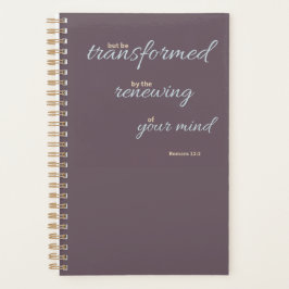 Romans 12:2 Planner プランナー手帳