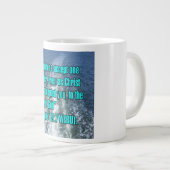 Romans 15:7 WEBU Mug ジャンボコーヒーマグカップ (正面右)