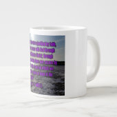 Romans 5:1-2 WEBU Mug ジャンボコーヒーマグカップ (正面右)