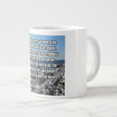 Romans 5:6-8 WEBU Mug ジャンボコーヒーマグカップ (正面右)