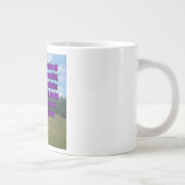 Romans 6:22-23 WEBU Mug ジャンボコーヒーマグカップ (右)