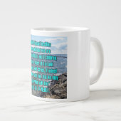 Romans 8:16–17 WEBU Mug ジャンボコーヒーマグカップ (正面右)