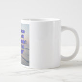 Romans 8:1 WEBU Mug ジャンボコーヒーマグカップ (右)
