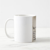 Romans 8:28 Bible Verse Coffee Mug コーヒーマグカップ (左)
