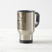 Romans 8:28 Bible Verse Travel Mug トラベルマグ (正面右)