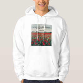 Romans 8:28 Christian Men's Hoodie パーカ