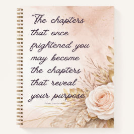 Romans 8:28 Faith Hardcover Lined Journal ノートブック