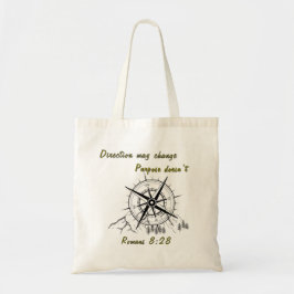 Romans 8:28 tote トートバッグ