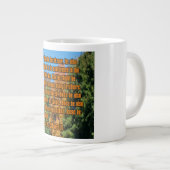 Romans 8:29-30 WEBU Mug ジャンボコーヒーマグカップ (正面右)