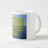 Romans 8:38–39 WEBU Mug ジャンボコーヒーマグカップ (正面右)