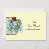 ROMANTCA 3 MONOGRAM白、i̇シャンパンメタリック 案内状 (裏面)