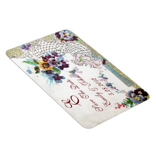 ROMANTCA i̇ MONOGRAM,日付を保存 マグネット (右側)