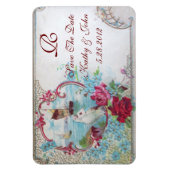 ROMANTCA i̇ MONOGRAM,日付を保存 マグネット (縦)