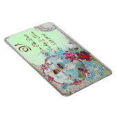 ROMANTCA MONOGRAM,Save The Date,GREEN マグネット (右側)