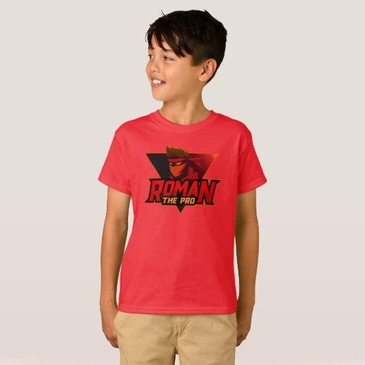 RomanTheProキッズTee Tシャツ (正面フル)