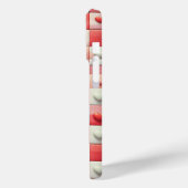 Romantic 3D Red Heart Phone Case - Pastel Mosaic  Case-Mate iPhoneケース (裏面 / 左)