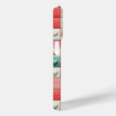 Romantic 3D Red Heart Phone Case - Pastel Mosaic  Case-Mate iPhoneケース (裏面 / 右)