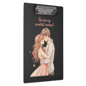 Romantic Anime Couple - Sweet Valentine Moment クリップボード (右)