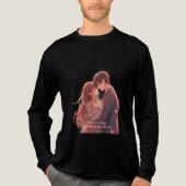 Romantic Anime Couple - Valentine's Day  Aesthetic トライブレンドＴシャツ (正面)