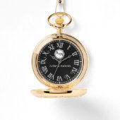 Romantic Anniversary Custom Monogram 腕時計 (正面)