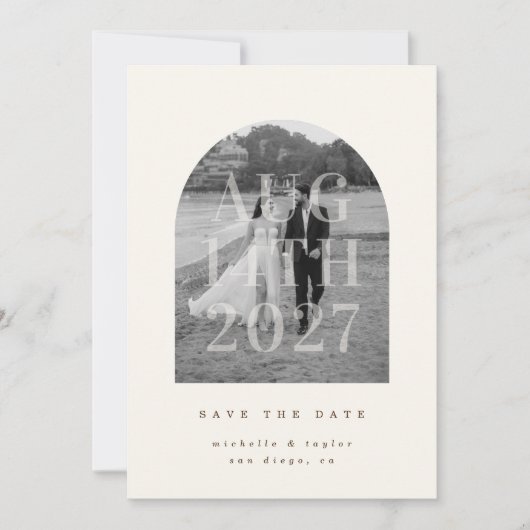 Romantic Arch 招待状 (正面)