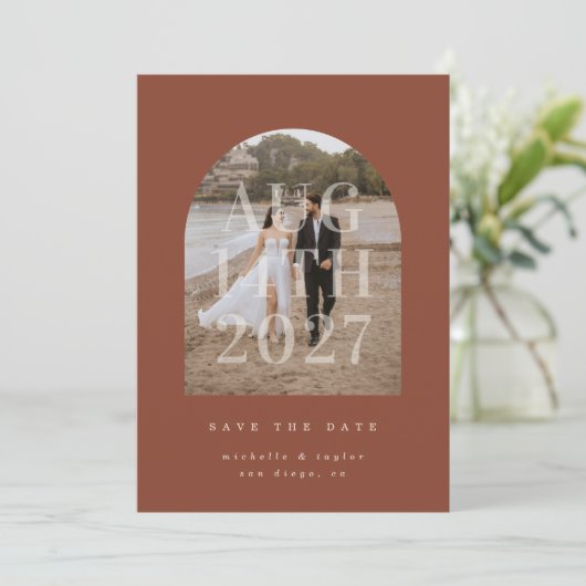 Romantic Arch Invitation 招待状 (スタンド正面)