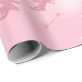 Romantic Arrow & Clouds Pattern ラッピングペーパー (ロールコーナー)