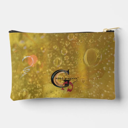 Romantic Art Bag – Held in Gold アクセサリーポーチ (裏面)