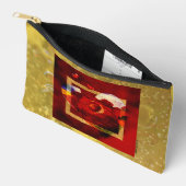 Romantic Art Bag – Held in Gold アクセサリーポーチ (見開き)
