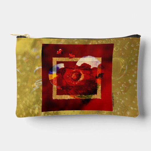 Romantic Art Bag – Held in Gold アクセサリーポーチ (正面)