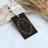 Romantic Baroque Ornate Frame Wedding ギフトタグ