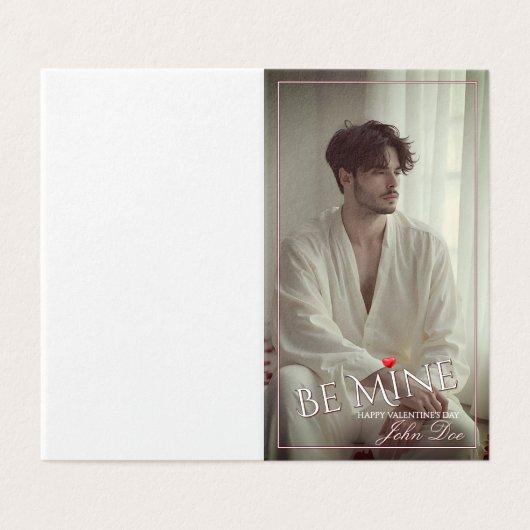 Romantic Be Mine Valentine Design (外部フラット)